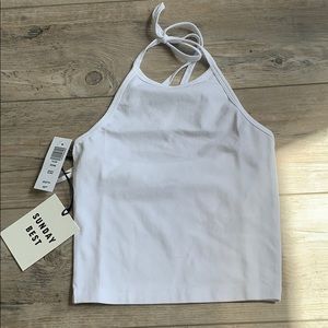 Aritzia -Sunday Best Halter top